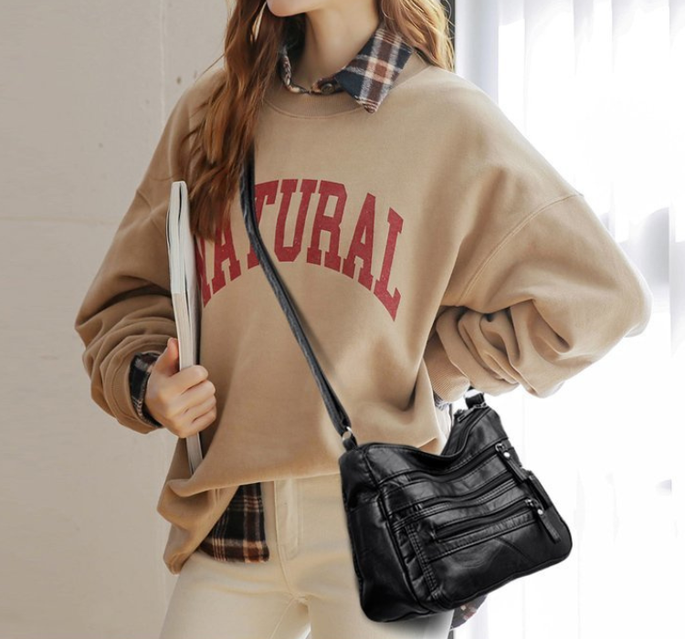 Bolsa de Couro Feminina Élan