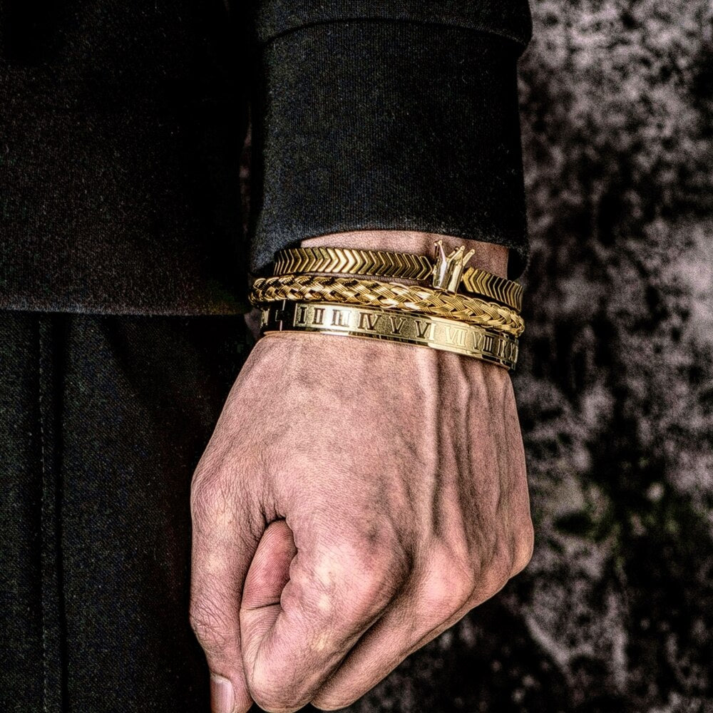Pulseira Imperatore Versão 2 - 3 peças