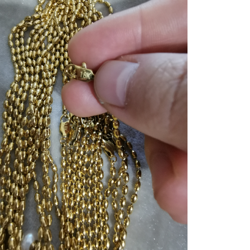 Colar de Pérola Solitária e Ouro 18K