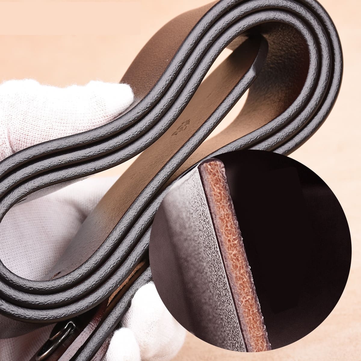 Cinto de Couro Masculino Basic
