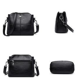 Bolsa Feminina De Couro Balidai