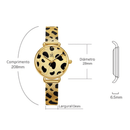Relógio Feminino Animale Print