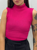 Regata Básica de Tricot Canelado