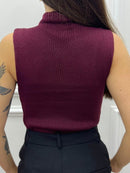 Regata Básica de Tricot Canelado