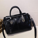 Bolsa Feminina Clássica Algarve / Dupla Alça em Couro PU