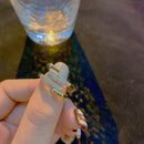 Anel Tizzi com Cristais e Banhado 18K