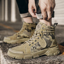 Bota Masculina Tática Camuflada