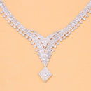 Conjunto 4 Peças em Prata 925 com Zircônia