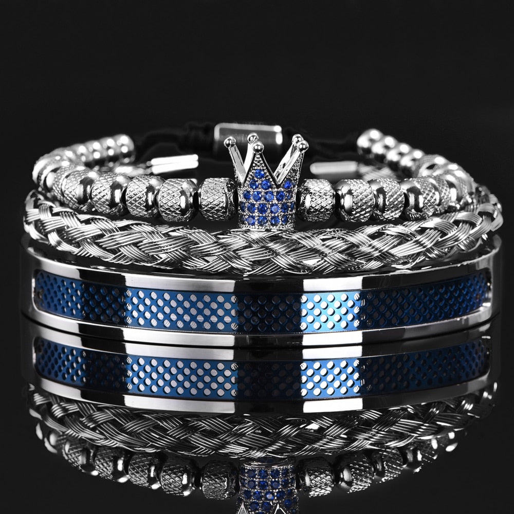 Pulseira Império Romano - 3 pcs