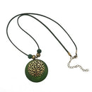 Colar Feminino Artesanal- Cristais de Gelo