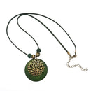 Colar Feminino Artesanal- Cristais de Gelo