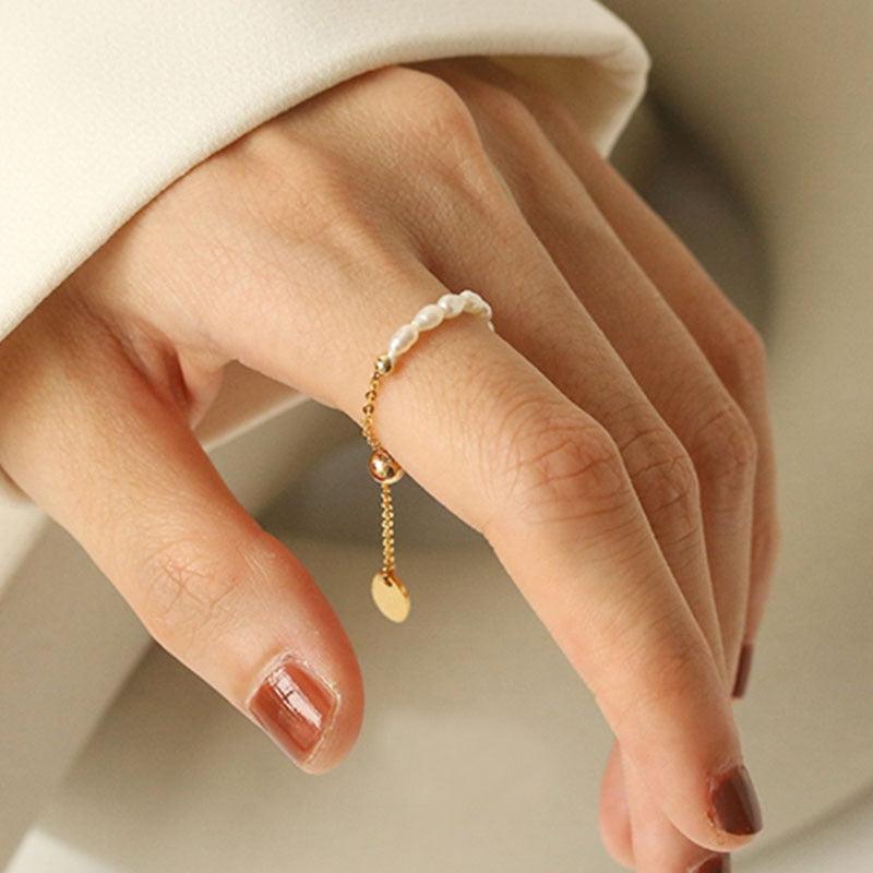 Anel Ginevra Cristalizado e Banhado 18K