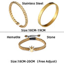 Pulseira Imperatore Versão 2 - 3 peças