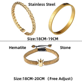 Pulseira Imperatore Versão 2 - 3 peças