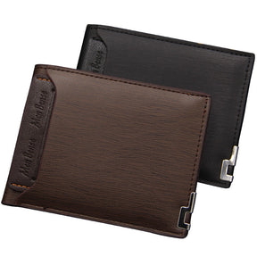 Carteira Masculina de Couro Menbense Slim