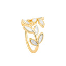 Anel Fiore Banhado 18K
