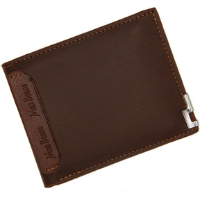Carteira Masculina de Couro Menbense Slim