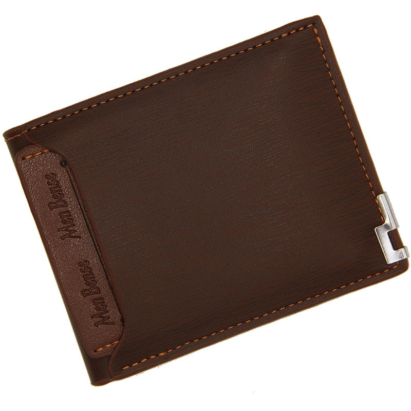 Carteira Masculina de Couro Menbense Slim