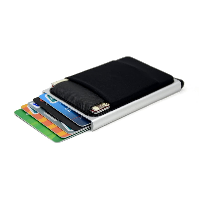 Carteira de Alumínio Slim Card Anti Furto RFID
