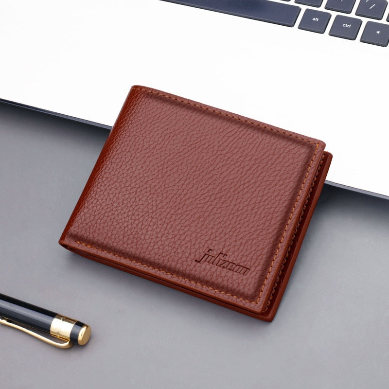 Carteira de Couro Masculina Julizenn Slim Classic