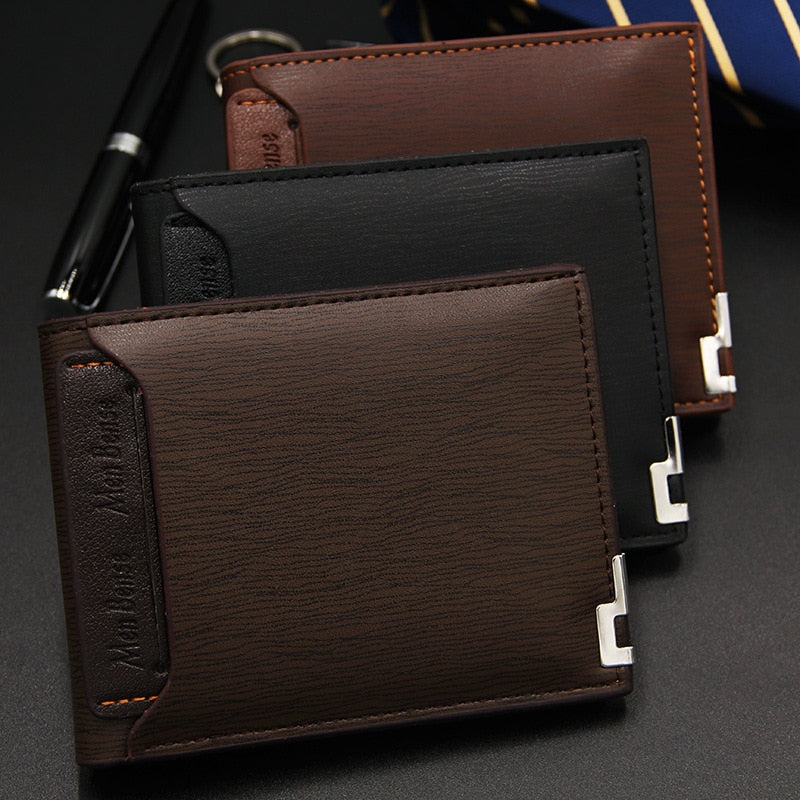 Carteira Masculina de Couro Menbense Slim