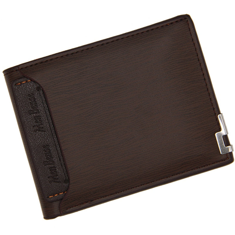 Carteira Masculina de Couro Menbense Slim