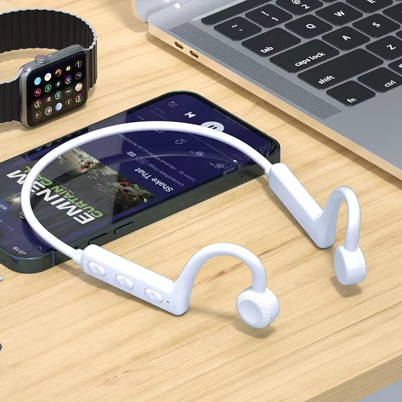 Fone de Ouvido por Condução Óssea - Bluetooth 5.1