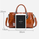 Bolsa Feminina Clássica Algarve / Dupla Alça em Couro PU