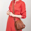 Bolsa de Ombro de Couro Mirella