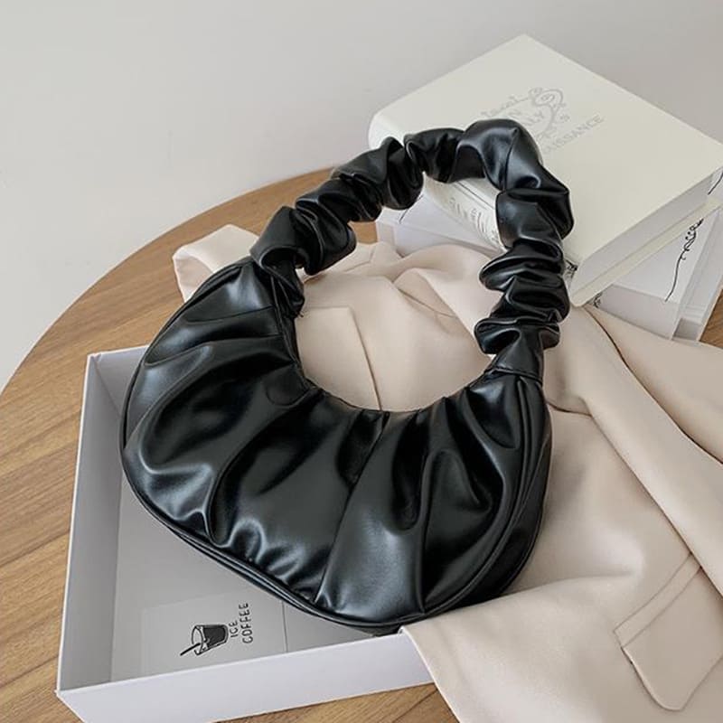 Bolsa de Ombro Feminina Estilo Sanfonada