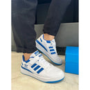 Forum Low Classic Velcro Azul e Branco