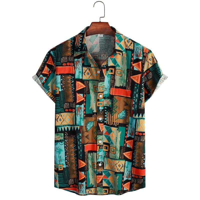 Camisa Estampada Folk
