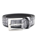 Cinto de Couro Masculino Crocodile