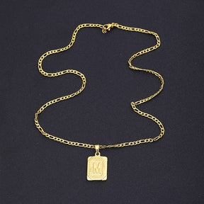 Colar Letra Inicial Banhado a Ouro