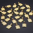 Colar Letra Inicial Banhado a Ouro