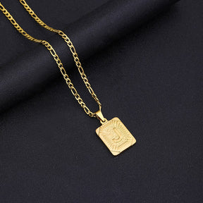 Colar Letra Inicial Banhado a Ouro