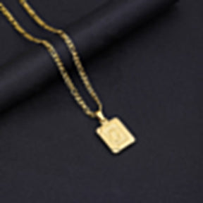 Colar Letra Inicial Banhado a Ouro