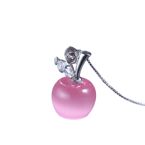 Colar Feminino de Opala Maçã