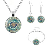 Conjunto Colar, Pulseira e Brinco