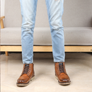 Bota Masculina De Couro Somme