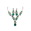 Conjunto de Colar e Brincos Cristal Luxo