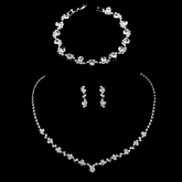 Conjunto com 3 Peças de Cristais