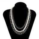 Kit de 3 Colares em Pérola e Prata