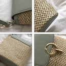 Bolsa Transversal de Palha Anne