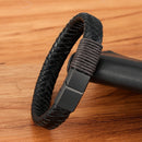 Pulseira de Couro Artesão