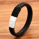 Pulseira de Couro Artesão